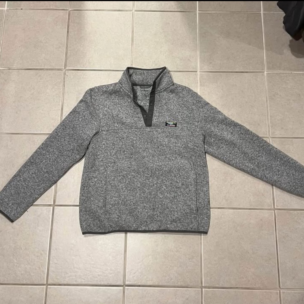 L.L Bean Sweater Fleece Pullover